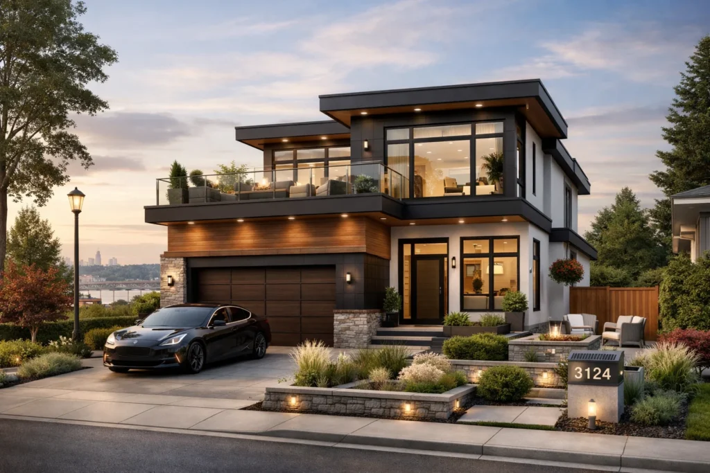Realistic suburban r